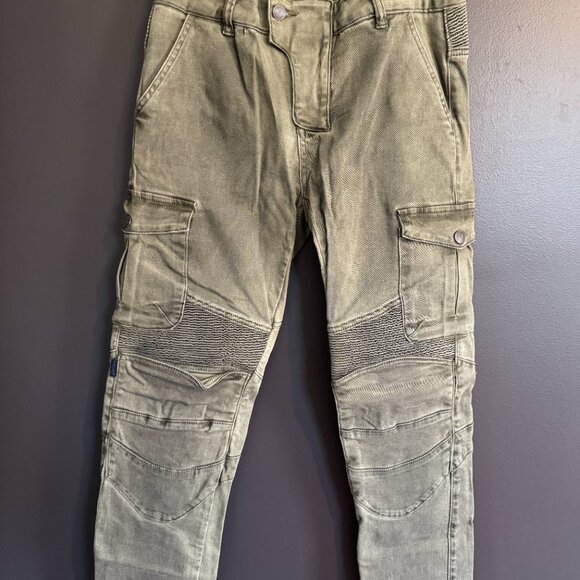 UglyBros Motorcycle Reinforced Riding Pants – Army Green Size 30 - Picture 7 of 8